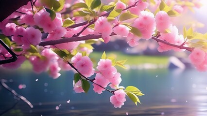 spring theme nature cinematic wallpaper vibrant
