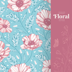 hand drawn floral pattern  14