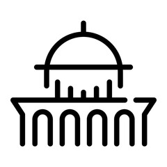 parliament Line Icon