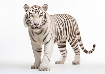 White Tiger Standing