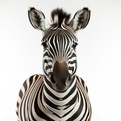 Fototapeta na wymiar Close-Up of Zebra's Head