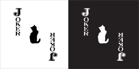 llustration vector graphics of joker icon - obrazy, fototapety, plakaty