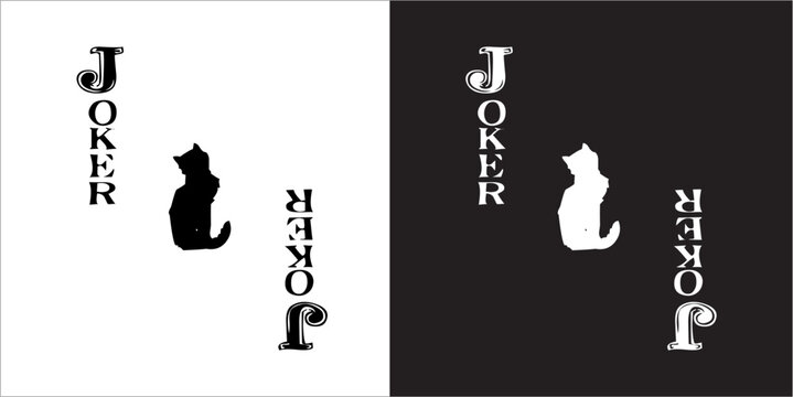 llustration vector graphics of joker icon