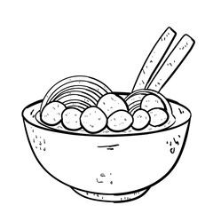 Indonesia Food Meatball