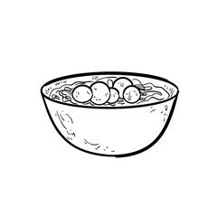 Indonesia Food Meatball