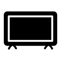 digital tv Solid icon