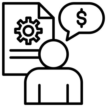 business person planning financial strategy clip art preview