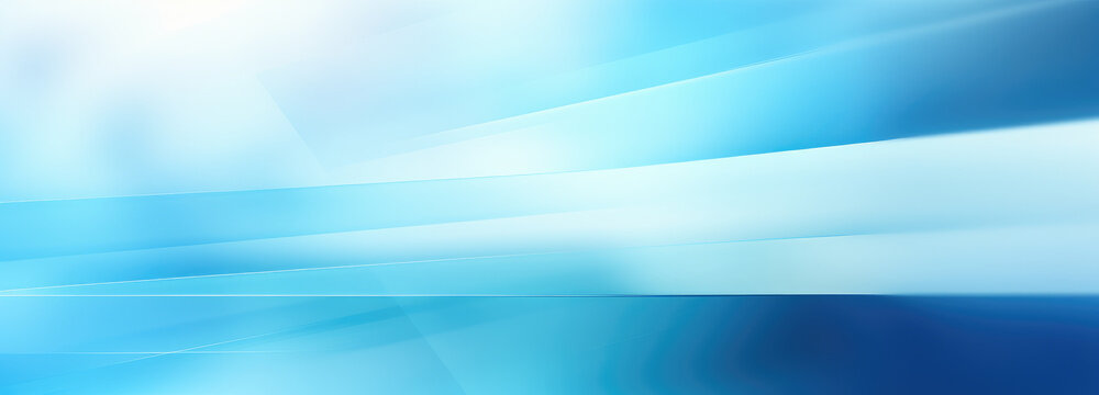 Wide blue curve gradient technology sci-fi material background