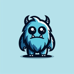 
Cute yeti minimalist logo design inspiration
