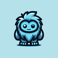 
Cute yeti minimalist logo design inspiration
