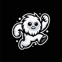 
Cute yeti minimalist logo design inspiration
