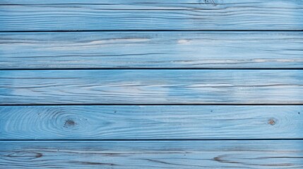 Fototapeta premium Texture of blue wooden surface as background, 