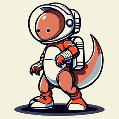 character of a dinosaurs astronout