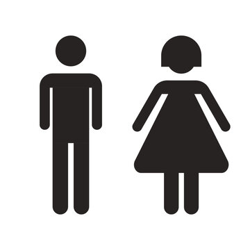 Vector illustration male and female sign symbol