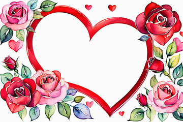 Abstract Valentine frame, border background, valentine texture. Love concept. Valentine day banner design for use.
