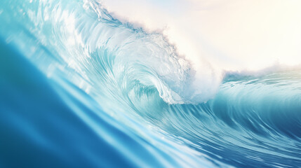 Water background. Ocean wave