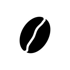 various coffee beans with black color