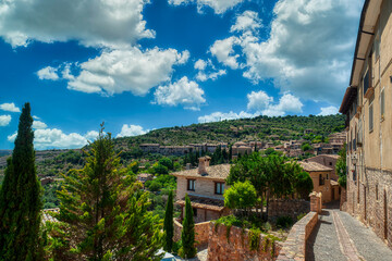 Alquezar is a municipality and Spanish town in the Somontano de Barbastro region, in the province of Huesca, autonomous community of Aragon. Spain