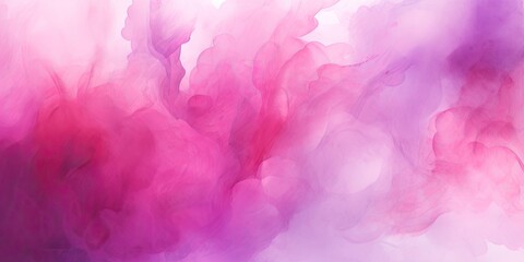 Fototapeta premium Magenta Pink watercolor abstract background