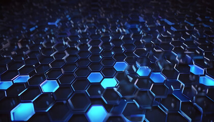 Obraz premium abstract background with spheres