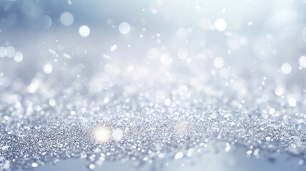 Blurred glitter background. Generative Ai