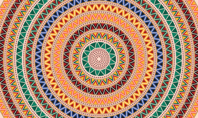 Oriental ethnic seamless pattern traditional background Design for carpet, wallpaper, clothing, wrapping, batik, fabric, Vector