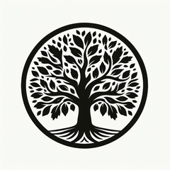 vintage oaktree, ai generate