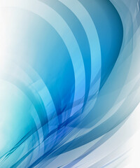 Art water swag shape design abstract background