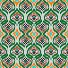 Ethnic boho repeats vintage decor textile design organic hand made batik modern and trendy print