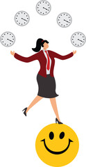 Businessewoman, Juggling, Multi Tasking,Agility,Skill,Concepts,