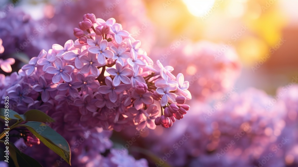 Poster a close up view of a bunch of vibrant purple flowers. ideal for use in floral arrangements or as a d