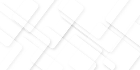 Obraz premium White wave line futuristic high technology triangle paper background. White abstract Modern gray flowing wave lines and glowing moving lines. Geometric minimal digital high-technology background.