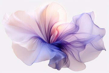 A detailed view of a flower on a plain white background. Suitable for various applications - obrazy, fototapety, plakaty