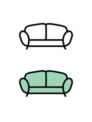 A Comparison of Two Couches vector template
