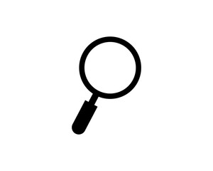 Magnifying glass magnifier search icon vector design symbol illustration.