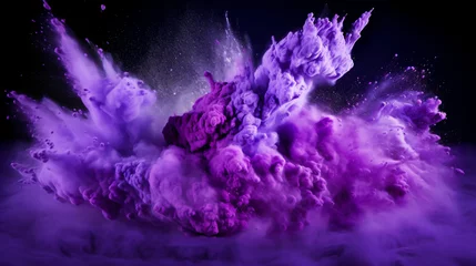 Foto op Plexiglas Bright purple lilac © Little
