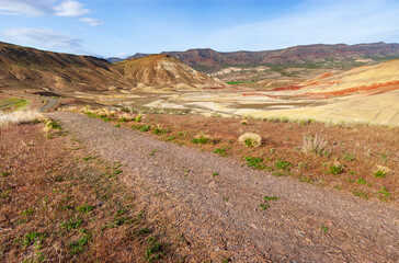 Grasslands at the Painted Hills, John Day Fossil Beds National Monument