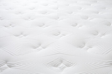 background of comfortable white mattress