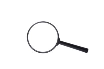 PNG,Magnifying glass, isolated on white background