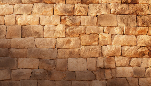 close-up ancient  stone wall