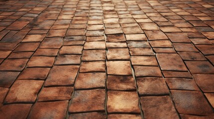 Brick floor background