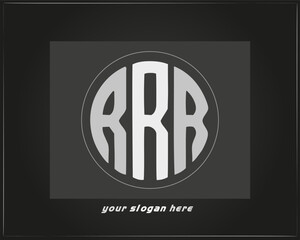 R symbolic Latter Logo Template vector Abstract Monogram Symbol. or  latter R logo, modern design, initial based latter logo. creative latter logo design initial  Premium Vector