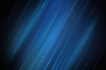 Niebieskie tło, blask, linie © markstudio2008