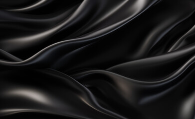 Fototapeta premium Abstract background luxury cloth or liquid wave or wavy folds of grunge silk texture satin velvet material.