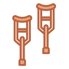 Crutches Icon