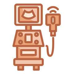 Ultrasound Machine Icon