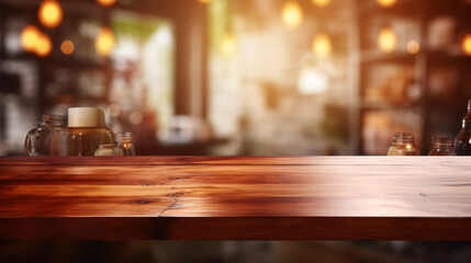 Wooden Kitchen table