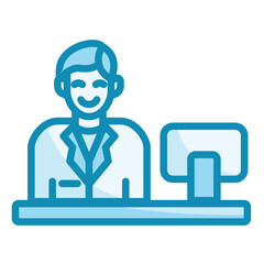 Receptionist Icon