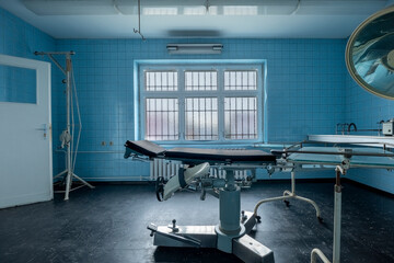 The abandoned prison hospital of the GDR.