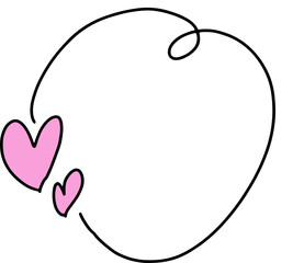 The love for Valentine's Day drawing image